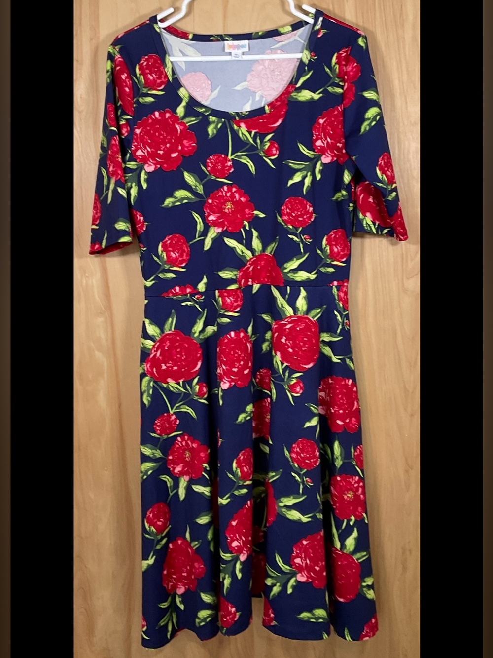 Lularoe Nicole Floral Dress with Pockets - NWOT